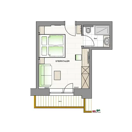Гостевой дом Hotel Tiroler Herz 3*